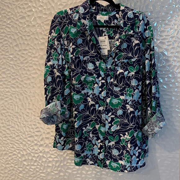 Linen blouse Charter Club - Picture 1 of 5